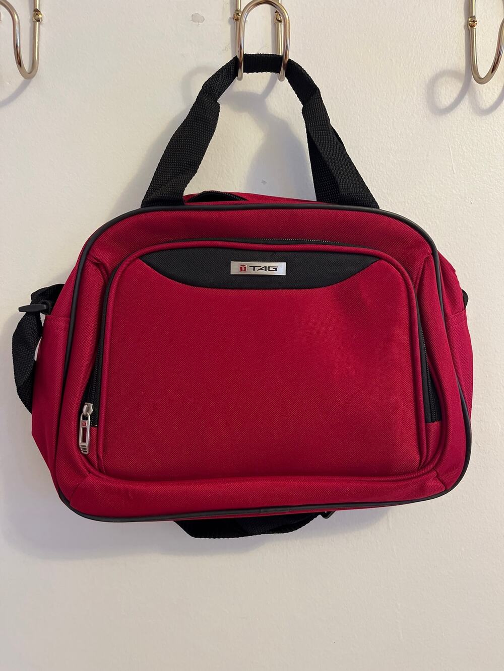 TAG Carry On Duffle Travel Bag - Red NWOT